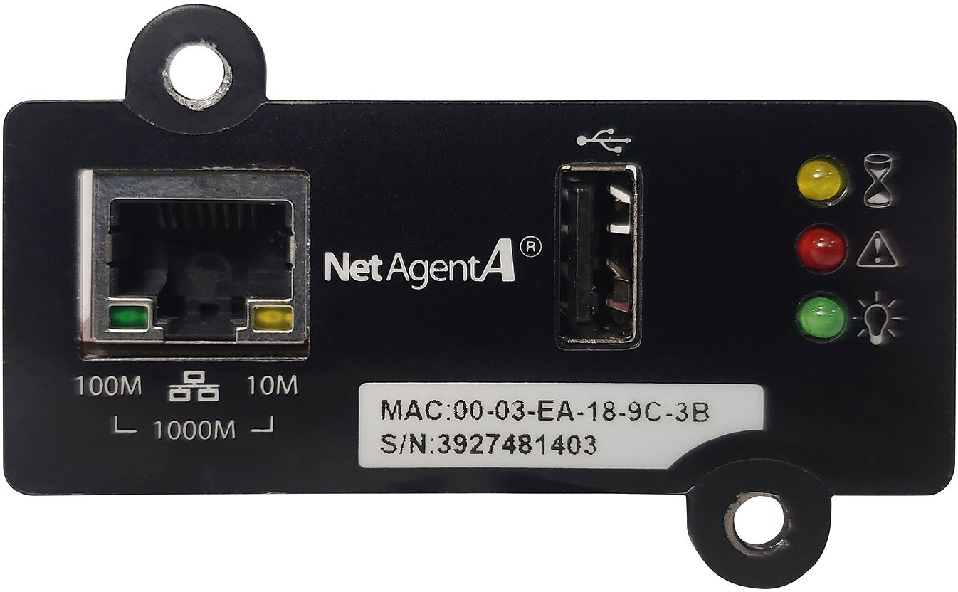 Адаптер Powercom DA807, SNMP, с USB-портом