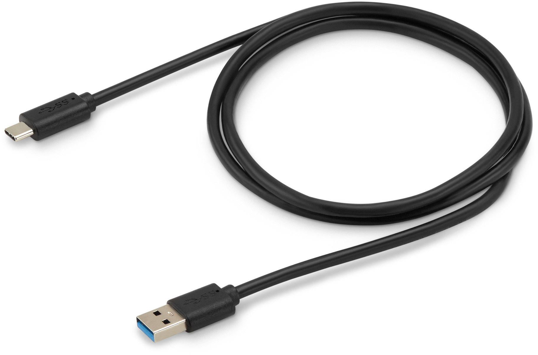 Кабель Buro BHP USB-TPC-1, USB-A — USB Type-C, USB 3.0, 1 м, черный