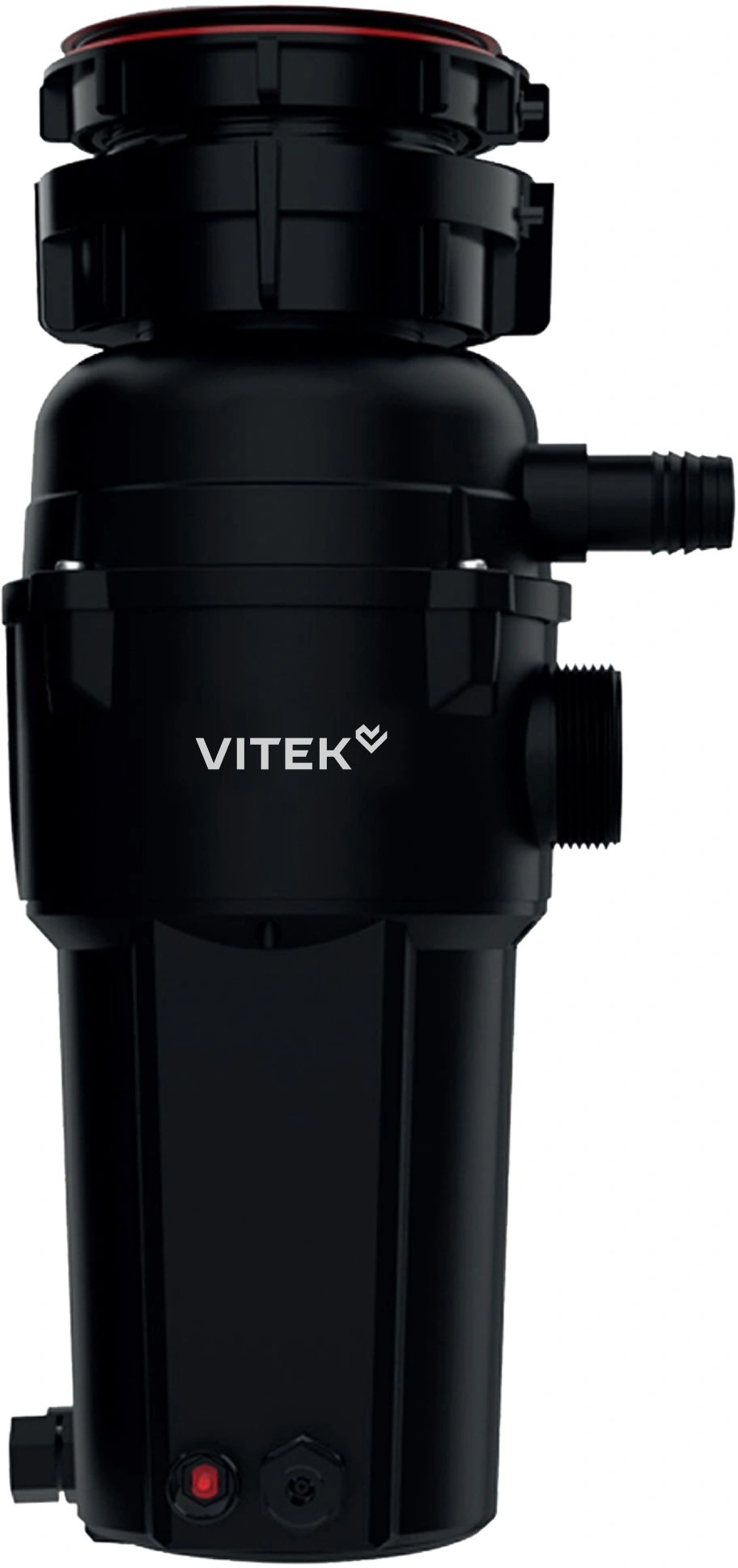 Измельчитель пищевых отходов Vitek VT-FD12560, 560 Вт, чёрный