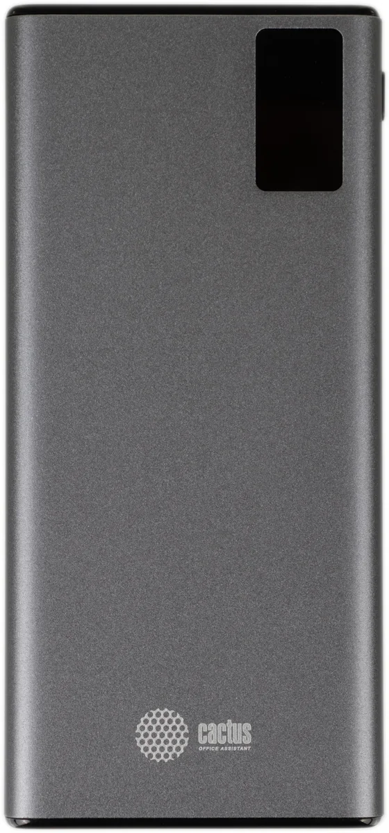 Внешний аккумулятор Cactus CS-PBFSLT-10000, 10000 мА·ч, 22.5 Вт, 2×USB-A + USB-C