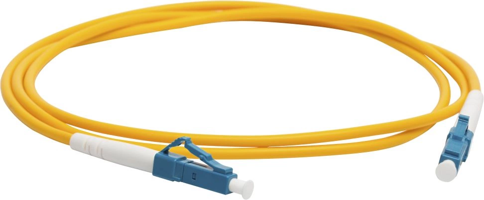 Патч-корд оптический Lanmaster LAN-2SC-2SC/SU-1.0, SC-SC, дуплекс, SM OS2, 1 м