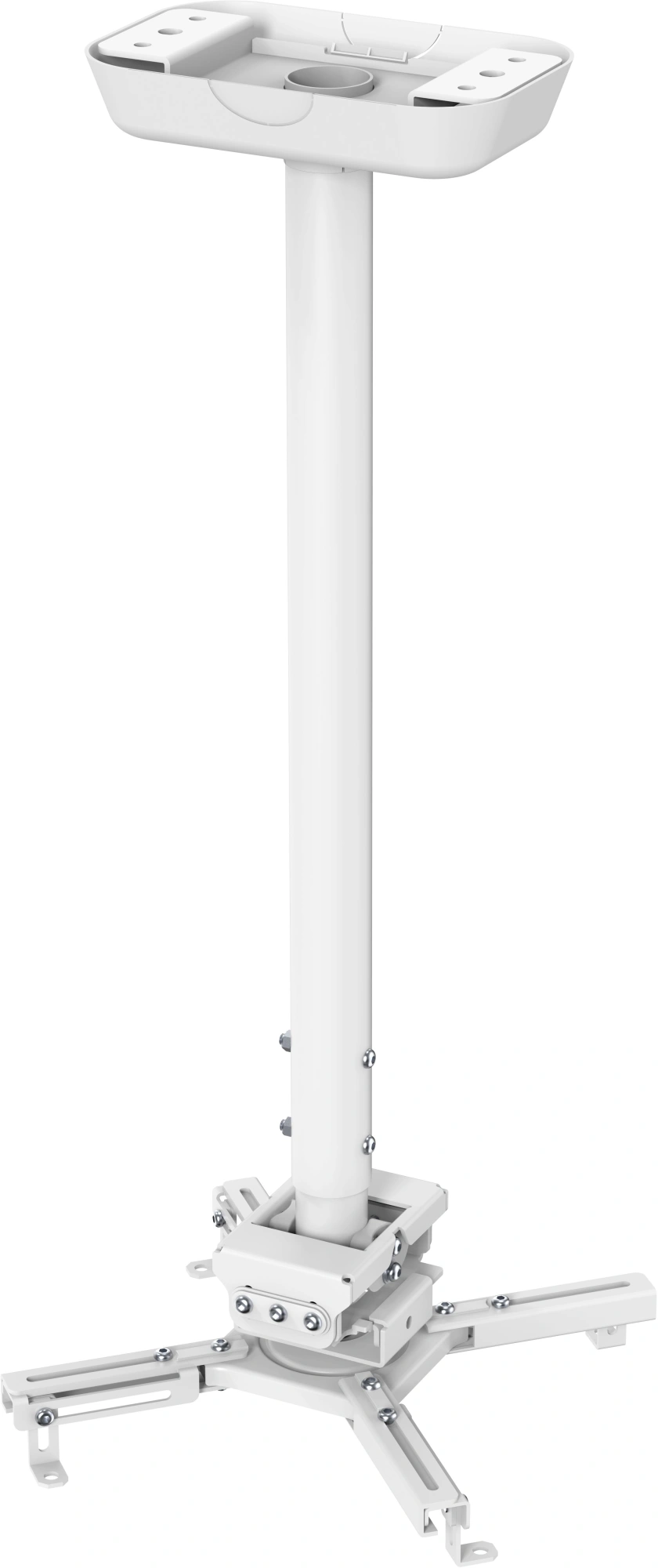 Кронштейн для проектора Cactus CS-PROF031L-WT, потолочный, до 35 кг, поворот и наклон