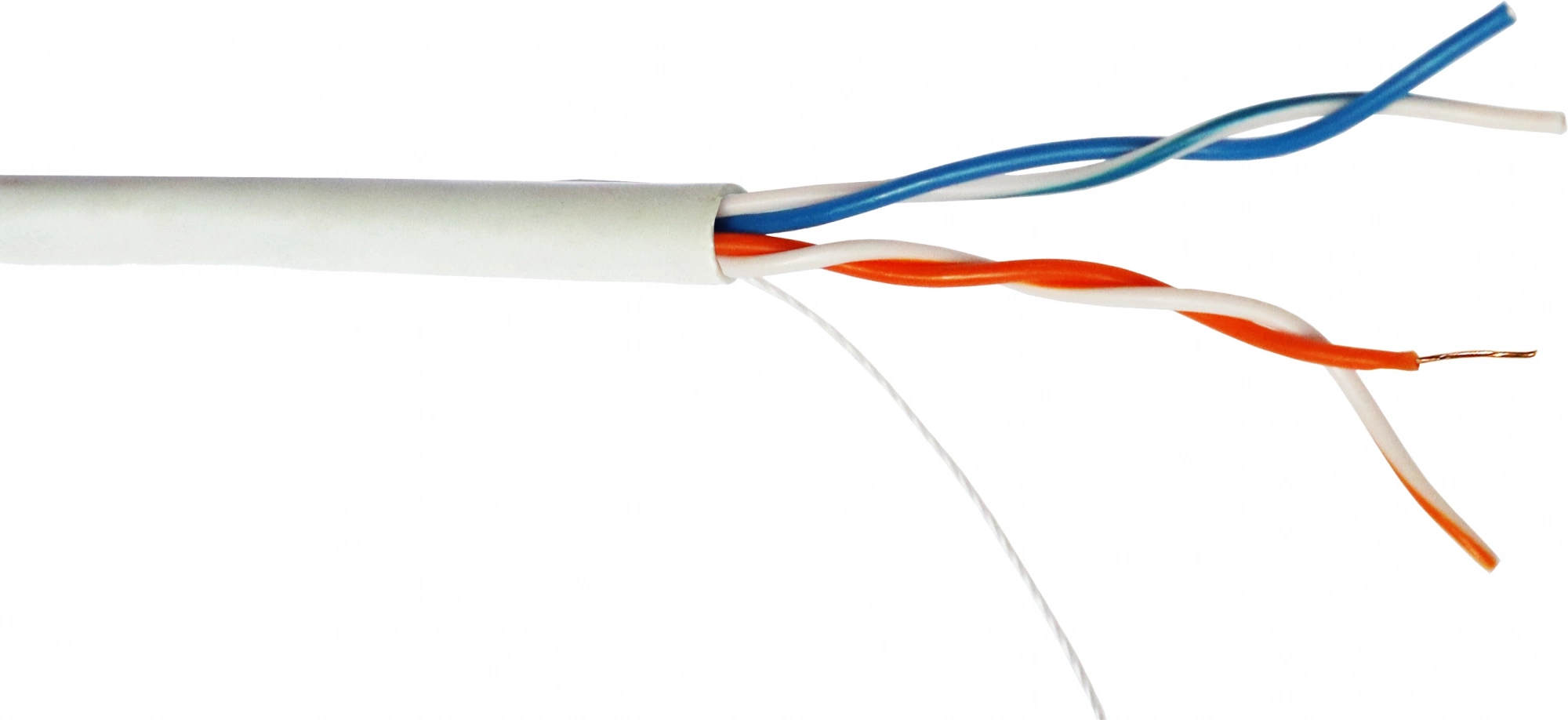 Кабель Lanmaster TWT-5EUTP2-LSZH, U/UTP кат.5e, 2 пары, 24AWG, LSZH, 305 м
