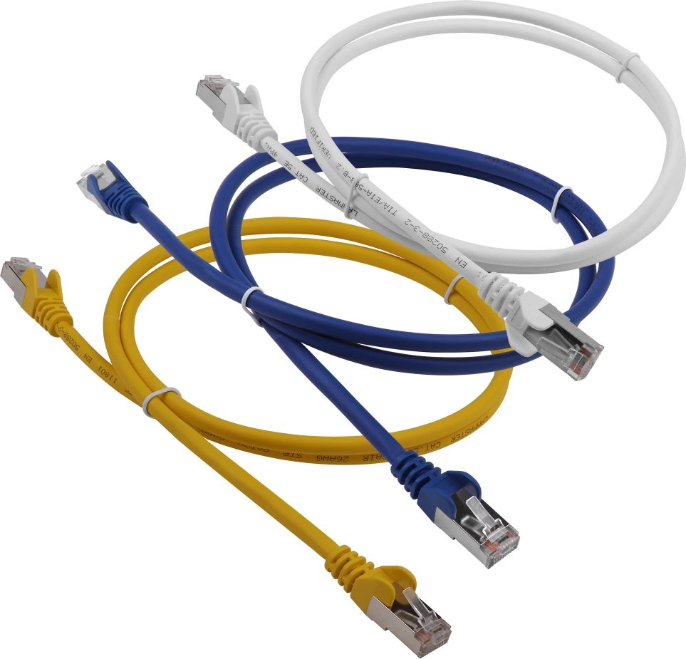 Патч-корд LANMASTER LAN-PC45/S5E-2.0-BL, FTP Cat.5e, 2 м, синий