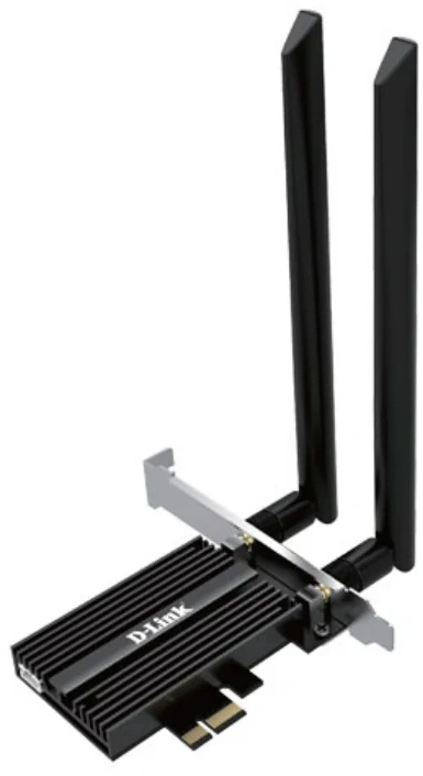 Сетевой адаптер D-Link DWA-X562/E, Wi-Fi 6 AX1800, PCI Express, Bluetooth 5.2