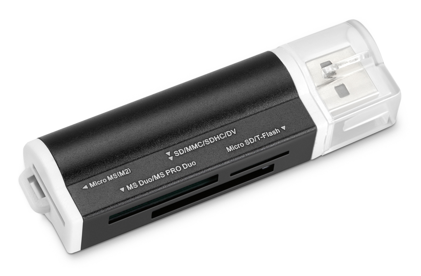 Кардридер Buro BU-CR-3101, USB 2.0, 3 слота, SDHC/microSD/MS/MMC