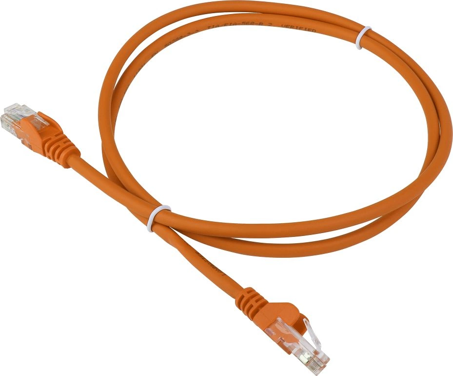 Патч-корд Lanmaster LAN-PC45/U6-2.0-OR, Cat.6, UTP, 2м, LSZH, оранжевый