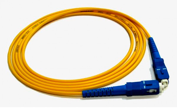 Патч-корд Lanmaster LAN-SC-SC/SU-3.0, SC/UPC-SC/UPC, SM OS2, 3м