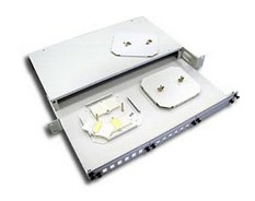 Кросс оптический Lanmaster LAN-FOB-RM-3H, 18×FC, 1U, серый