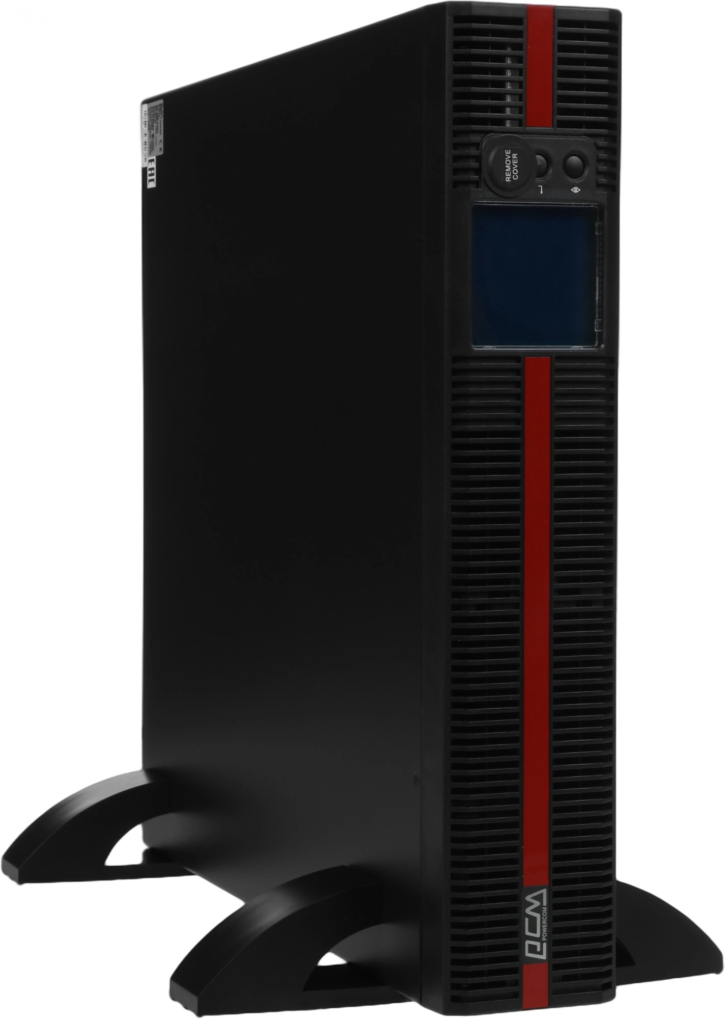 ИБП POWERCOM MRT-1500SE, On-Line, 1500 ВА/1500 Вт, Rack/Tower, 6×IEC C13, LCD