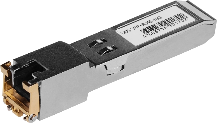 Модуль Lanmaster LAN-SFP+RJ45-10G, SFP+ 10GBase-T, RJ45, 30 м, Cat.6A/7, Cisco