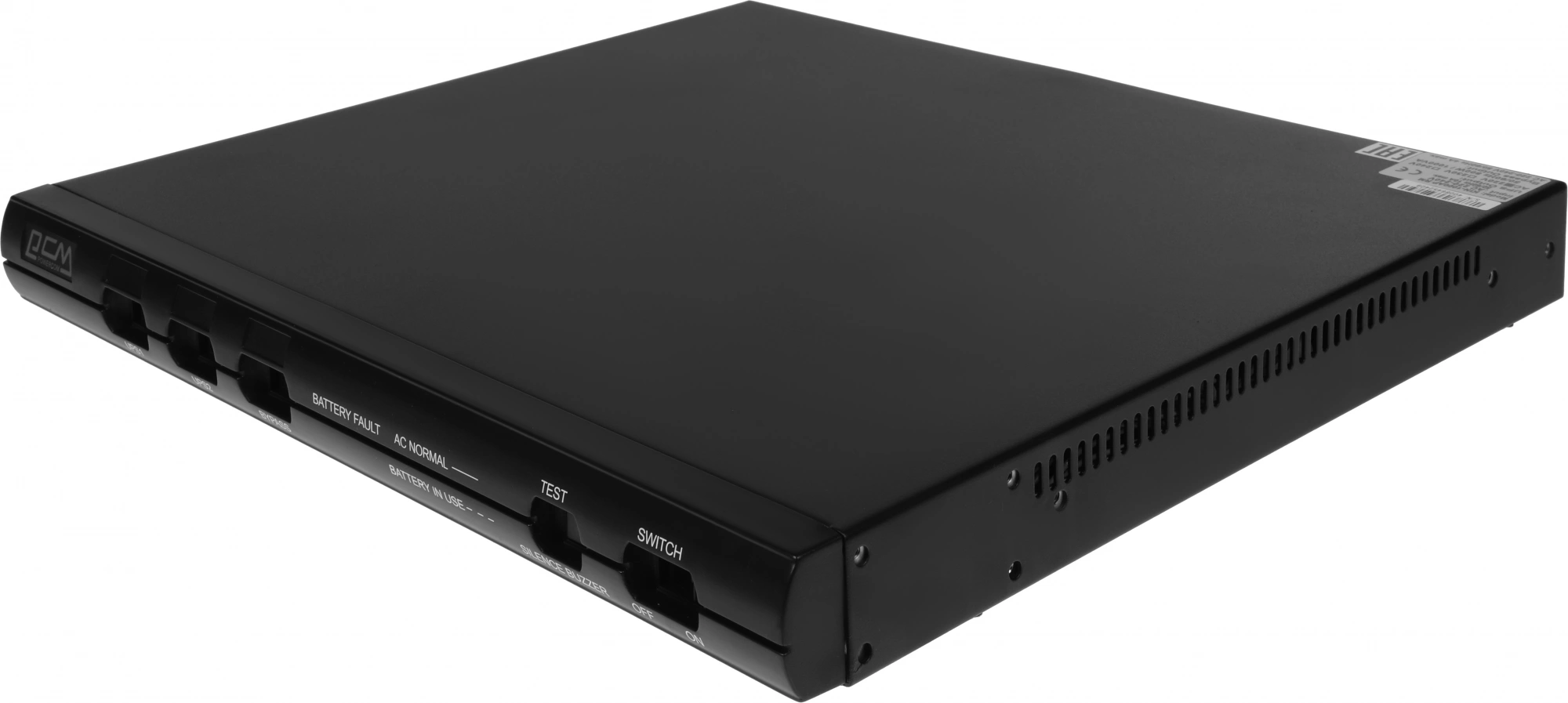 ИБП POWERCOM KIN-1000AP RM, Line-Interactive, 1000 ВА/800 Вт, Rack 1U, 5×C13, USB