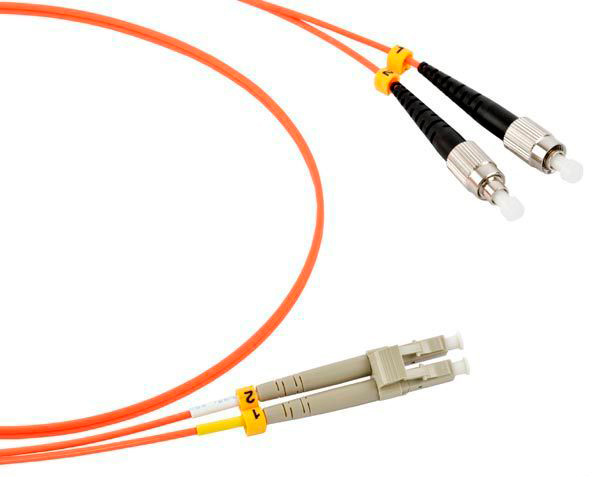 Патч-корд оптический LANMASTER TWT-2FC-2FC/SU-3.0, 2×9/125 OS1/OS2, FC дуплекс–FC дуплекс, 3 м