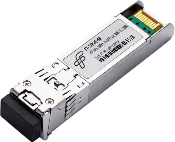 Трансивер Future Technologies FT-SFP28-SR-10/25G, SFP28, 10/25Гбит/с, 850нм, 0.1км