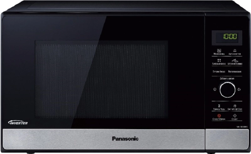 Микроволновая печь Panasonic NN-SD38HSZPE, соло, 23 л, 1000 Вт, инверторная