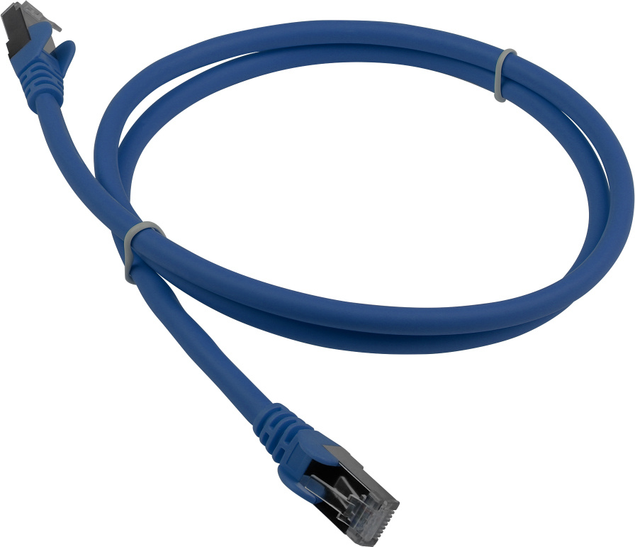Патч-корд Lanmaster LAN-PC45/S6A-5.0-BL, FTP, кат.6A, RJ45–RJ45, 5 м, LSZH