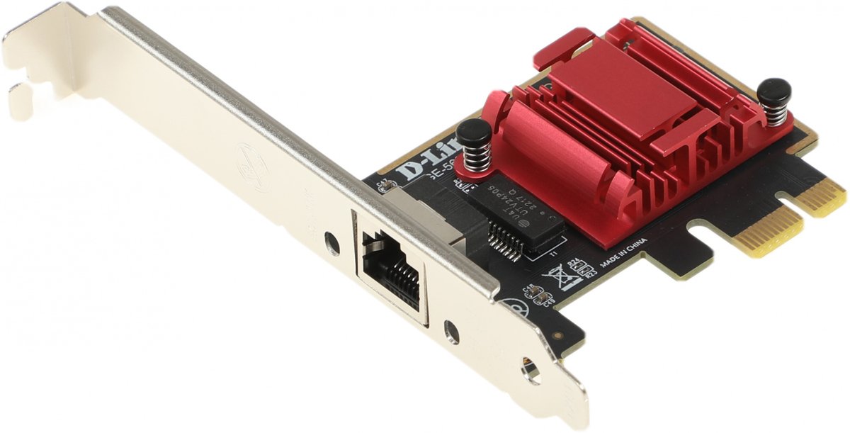 Сетевой адаптер D-Link DGE-562T/A2A, 1×2.5GBase-T, PCI Express 2.1 x1