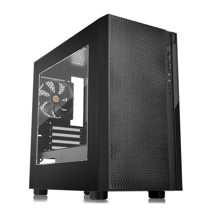 Корпус Thermaltake CA-1J4-00S1WN-00, mATX/Mini-ITX, SPCC, USB 3.0