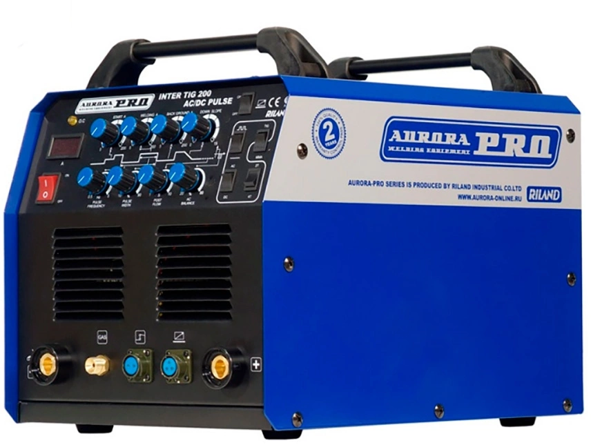 Сварочный аппарат AURORA Pro INTER TIG 200 AC/DC PULSE Mosfet, ММА/TIG, 200 А, 7 кВт