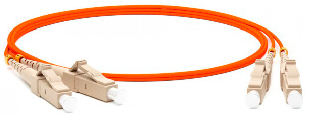 Патч-корд оптический Lanmaster TWT-2LC-2LC/OM2-3.0, LC дуплекс–LC дуплекс, OM2, 3 м