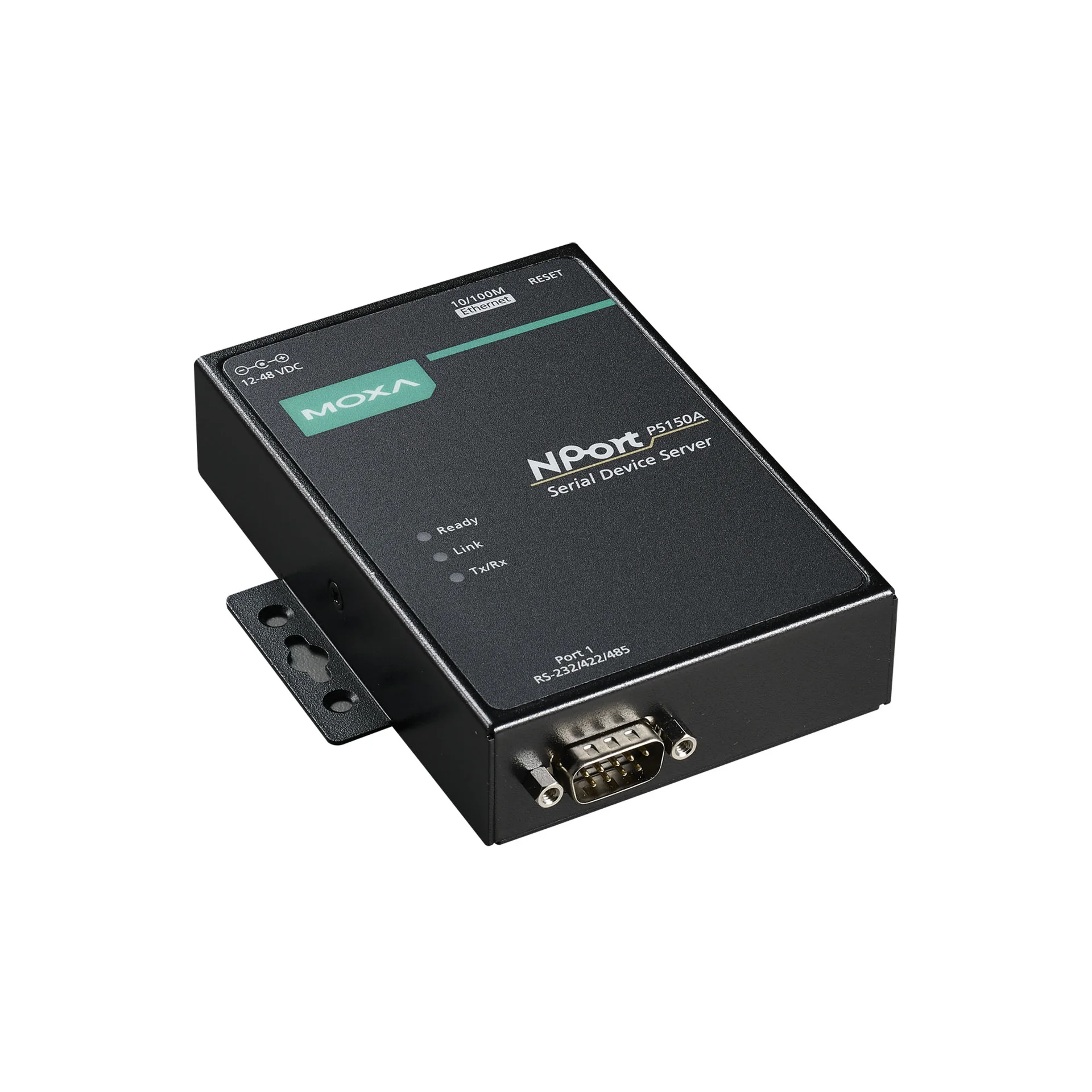 NPort P5150A-T Преобразователь RS-232/422/485 в Ethernet с возможностью питания через Ethernet (PoE, стандарт IEEE 802.3af) с расширенным диапазоном