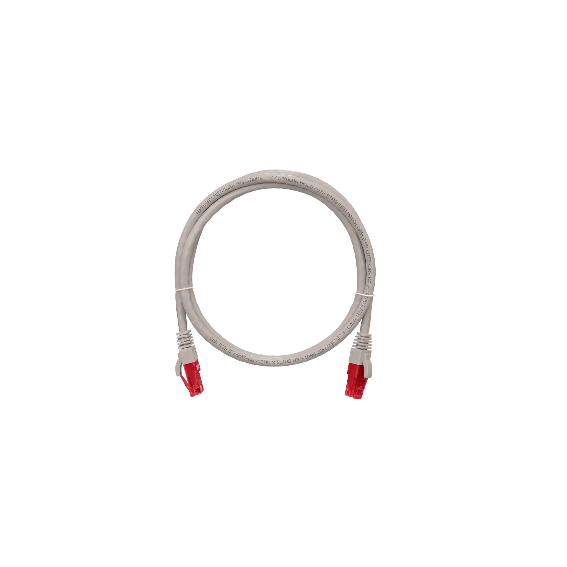 Патч-корд NIKOMAX NMC-PC4UA55B-030-C-WT, Cat.6A, U/UTP, 3м, белый