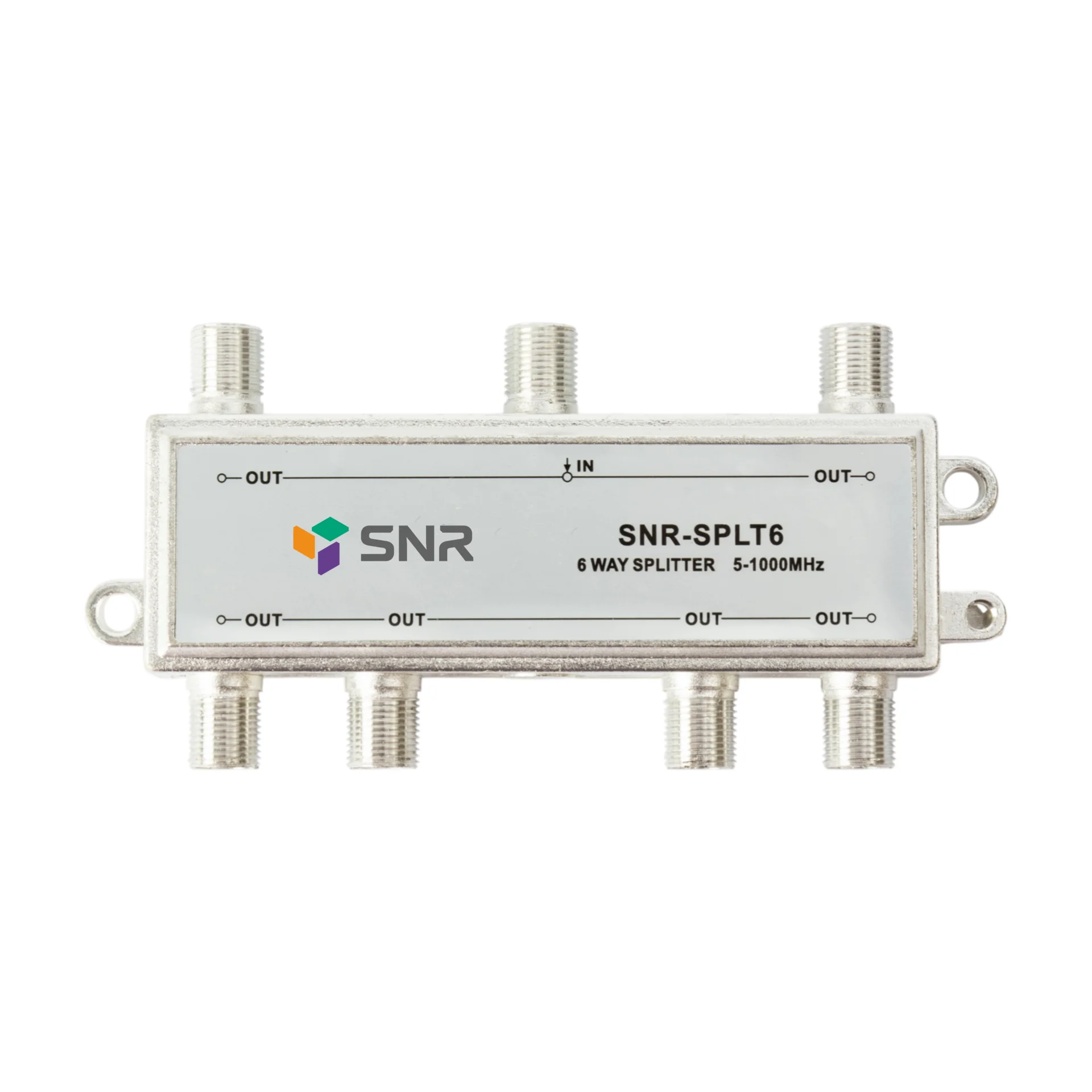 Разветвитель SNR SNR-SPLT6, TV-IN-6/TV-OUT, домовой, 6 выходов