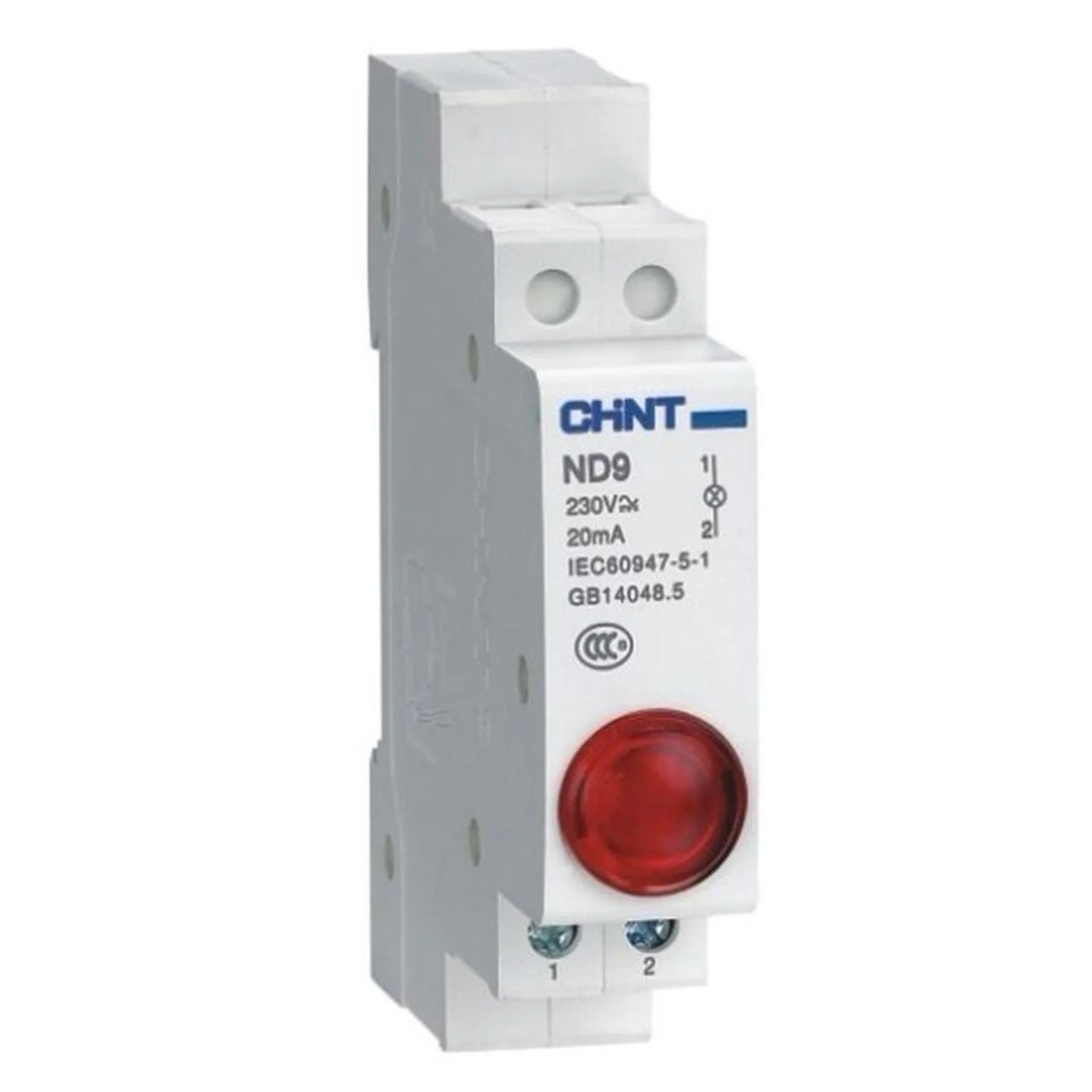 Индикатор световой CHINT 594113, AC/DC 230В, IP20, 1 модуль