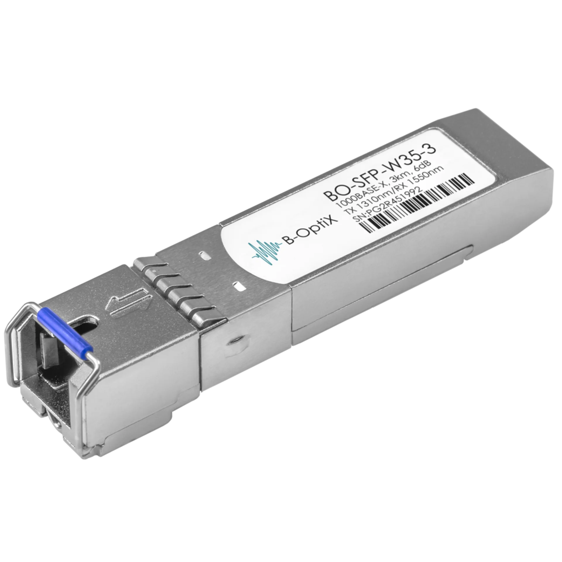 Модуль B-OptiX BO-SFP-W35-3, SFP, 1000Base-BX, 1310/1550 нм, до 3 км, SC