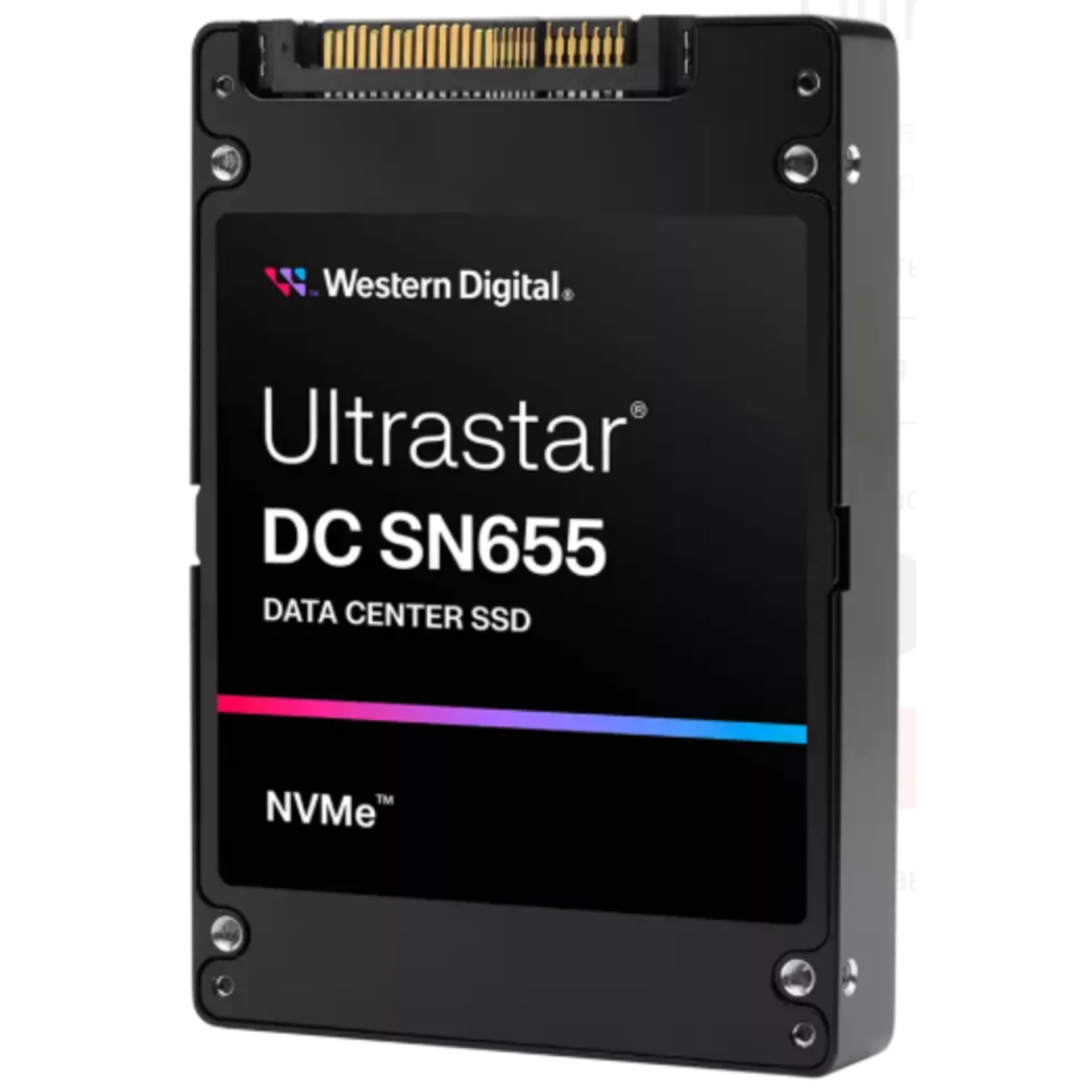 SSD Western Digital Ultrastar DC SN655 WUS5EA176ESP7E1, 7.68 ТБ, PCIe 4.0 U.3, 2.5", 15 мм