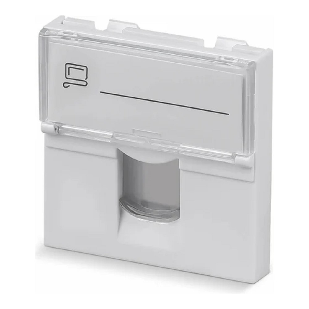 Вставка Cabeus FP-L-45-1M, 45x45, для 1 модуля Keystone Jack