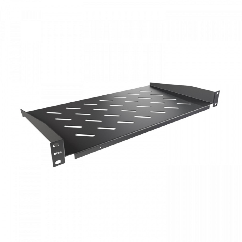Полка NTSS NTSS-FF-250-BL, 1U, глубина 250 мм