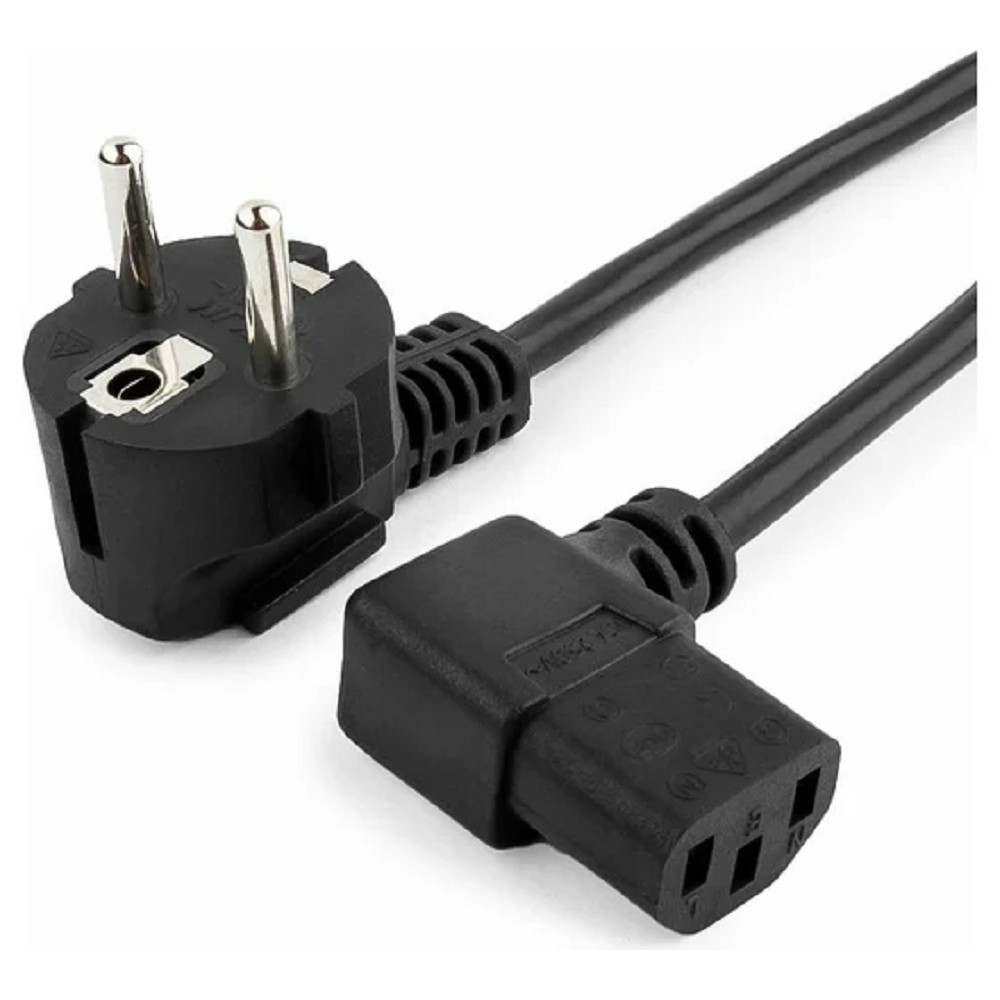 Кабель питания Gembird PC-186A-VDE, Schuko–IEC320-C13, 1.8 м, 10 А