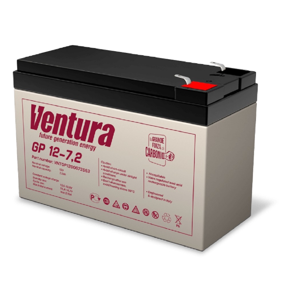 Аккумулятор Ventura GP 12-7,2, 12В/7,2Ач, AGM