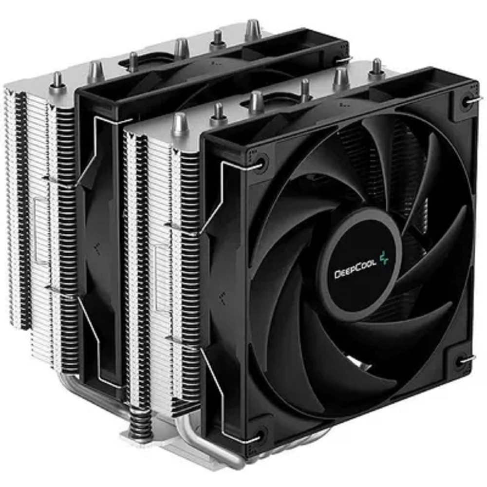 Кулер DEEPCOOL AG620 WH ARGB V2, TDP 260W, 2×120mm, белый