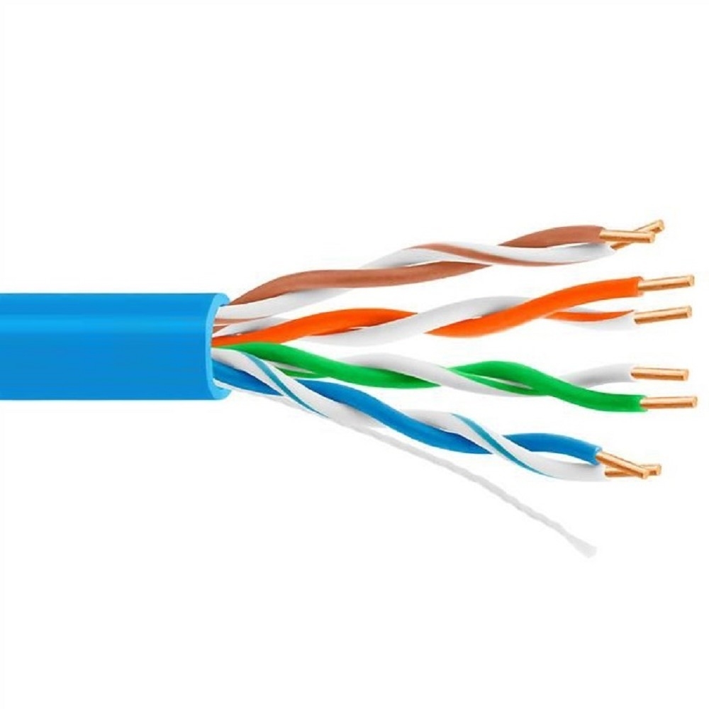 Кабель 5bites US5505-305A-BL, UTP кат.5e, 4 пары, 24AWG CCA, PVC, 305 м
