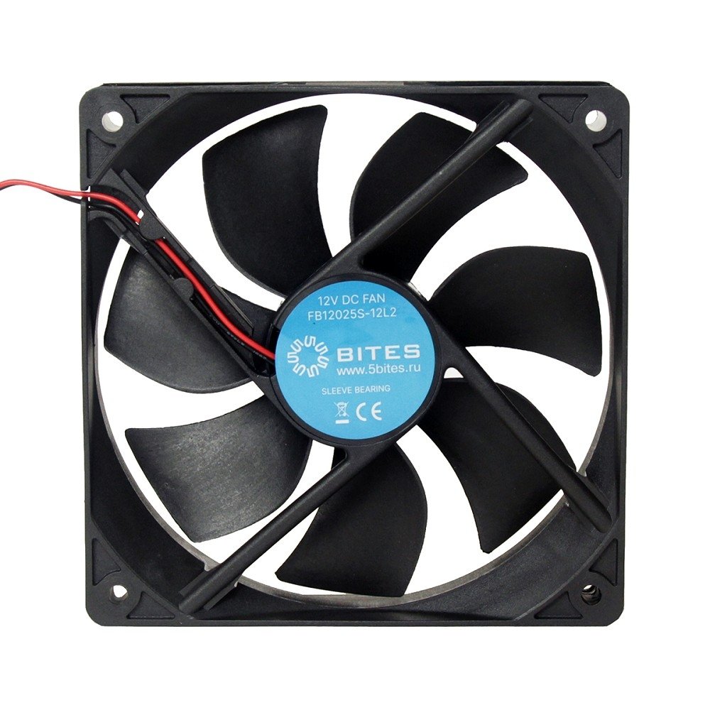 Вентилятор 5bites FB12025S-12L2, 120мм, 1200об/мин, 2-pin