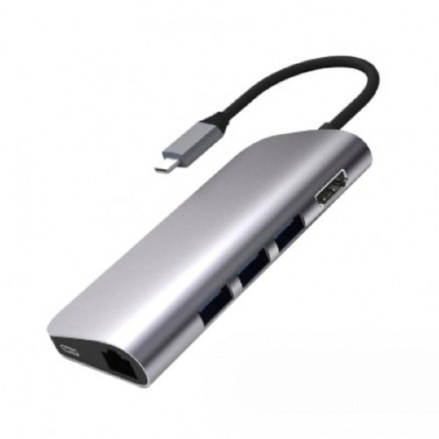 Док-станция KS-is KS-031D, 8 в 1, USB Type-C, PD2.0