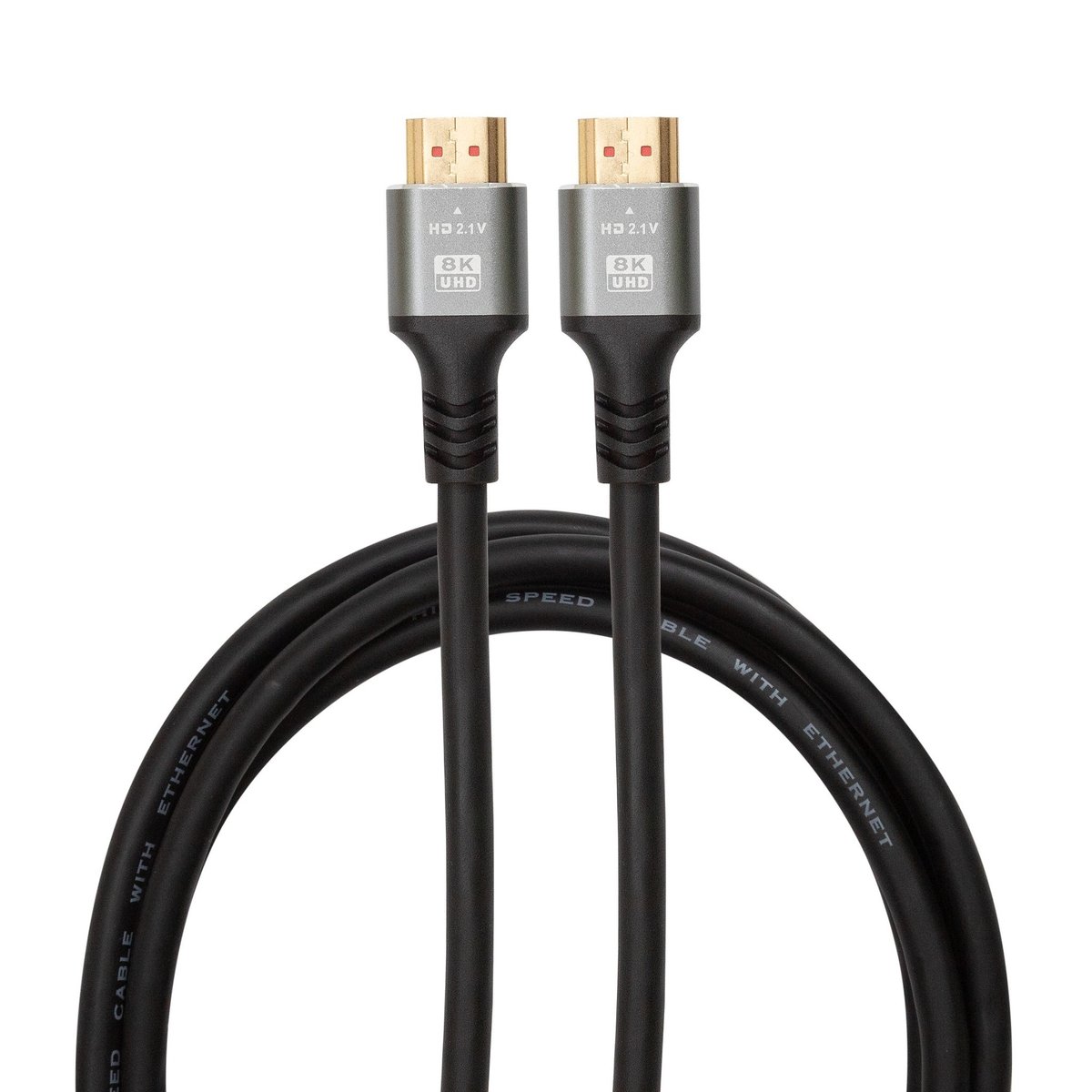 Кабель Bion BXP-HDMIV21-2M, HDMI–HDMI v2.1, 8K UHD, 3D, 2 м