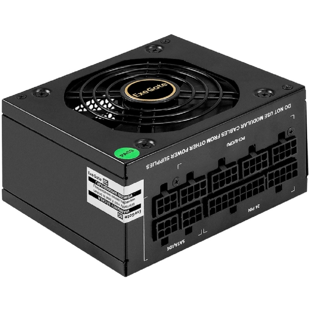 Блок питания ExeGate EX297193RUS, 650W, SFX, 80 PLUS Gold