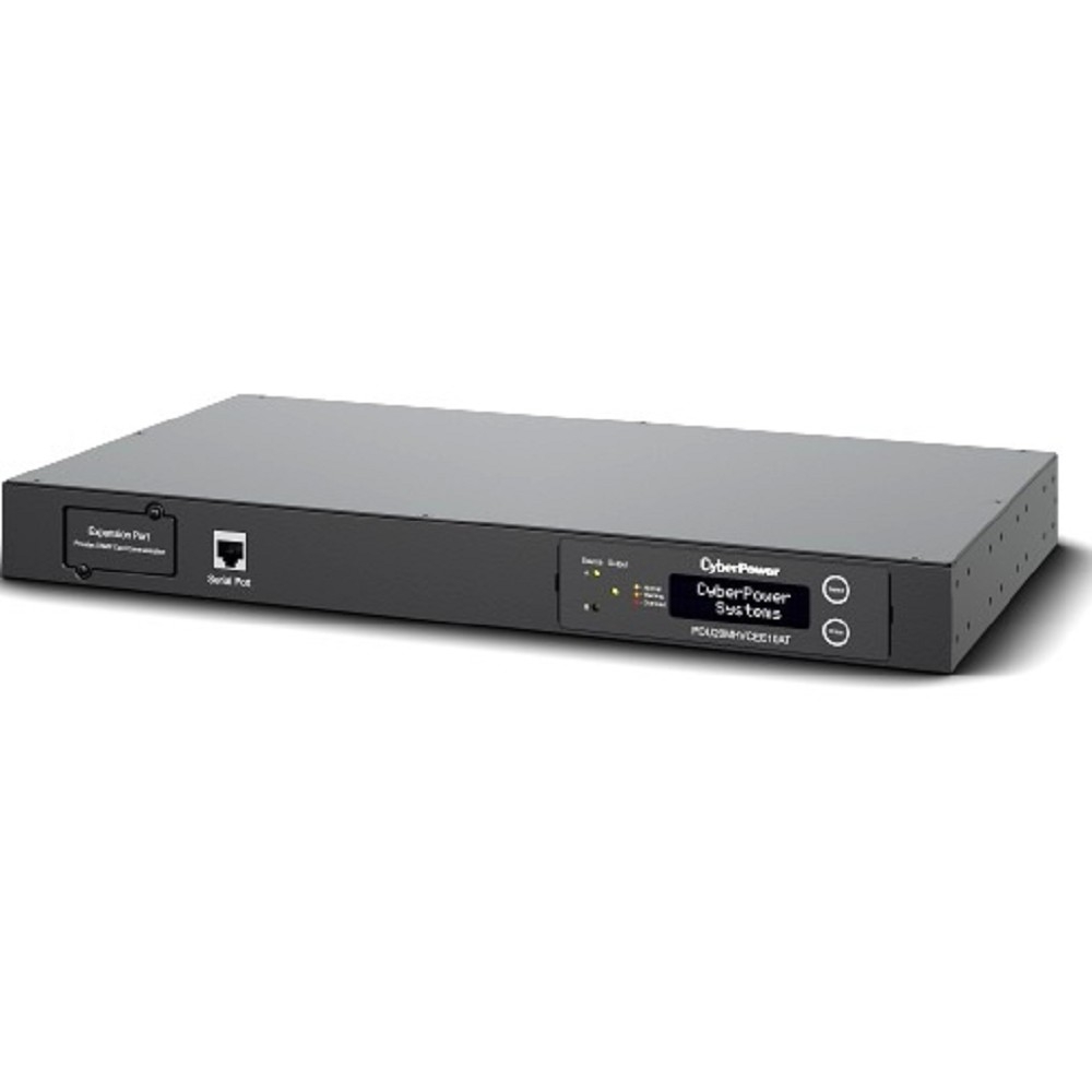 PDU CyberPower PDU20MHVCEE10AT, ATS 16A, 1U, 8×C13+2×C19, IEC 309