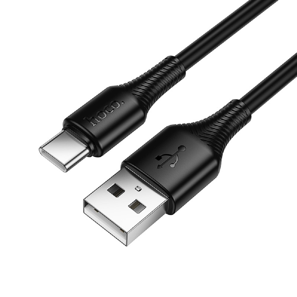 Кабель Hoco HC-58904, USB Type-C, 1м, 3A, черный