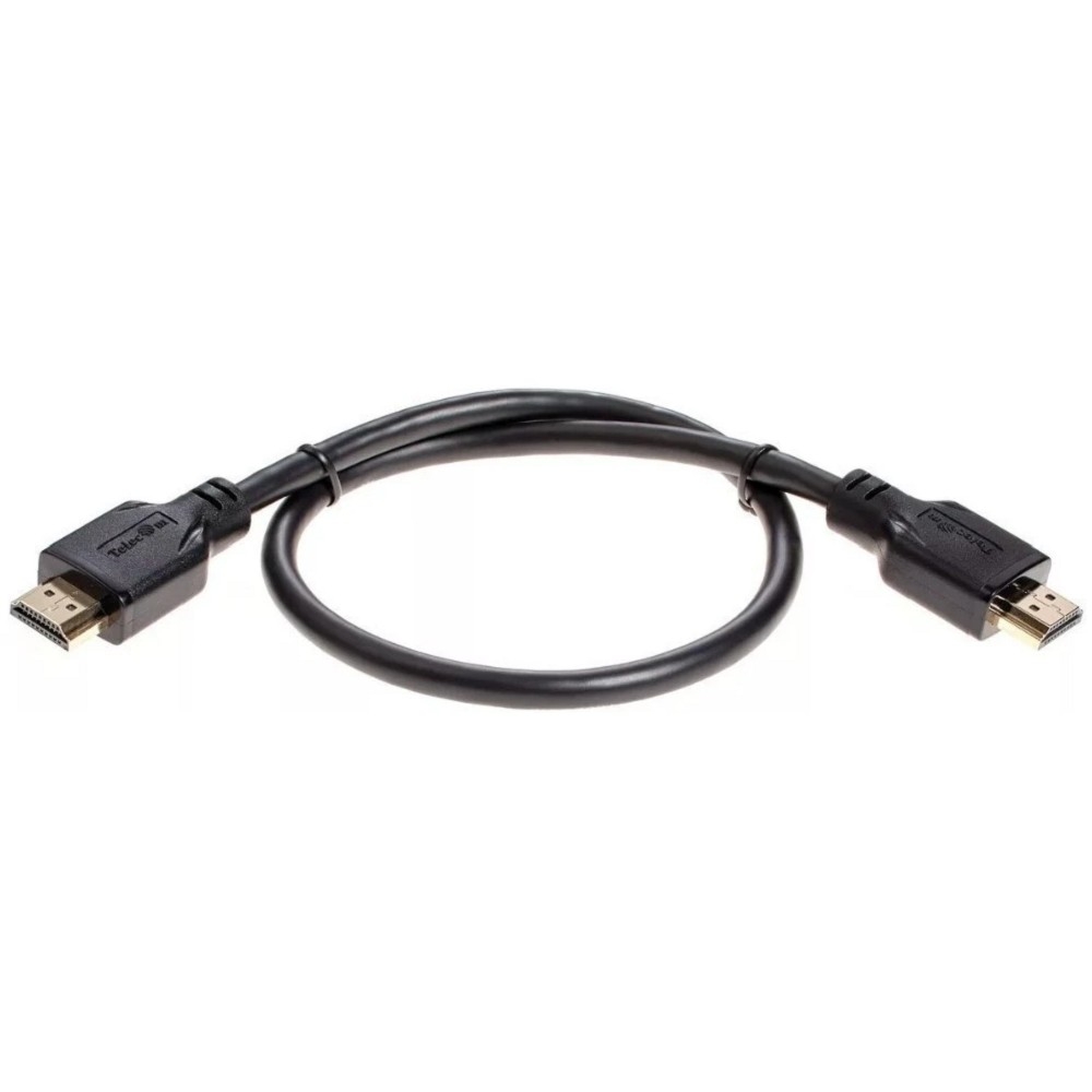 Кабель HDMI Telecom TCG255-0.5M, 2.1, 19M/M, 8K@60 Гц, 0.5 м
