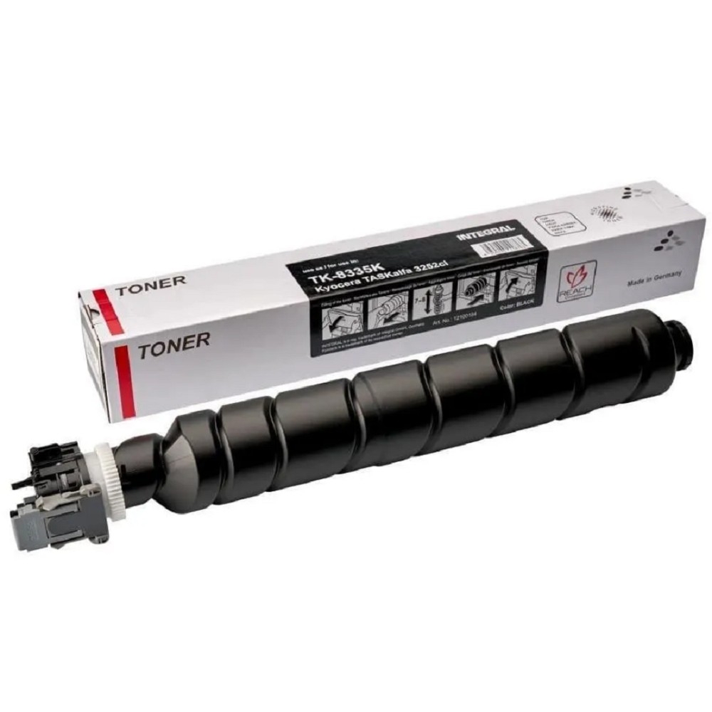 Тонер-картридж Integral TK-8335K для Kyocera TASKalfa 3252ci, чёрный, 25 000 страниц, с чипом