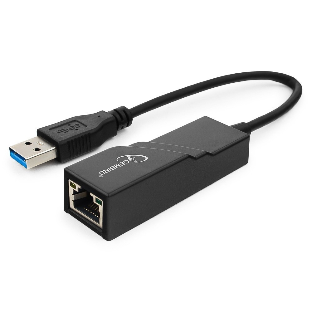 Сетевой адаптер Gembird NIC-U3, USB 3.0 — Gigabit Ethernet, RTL8153
