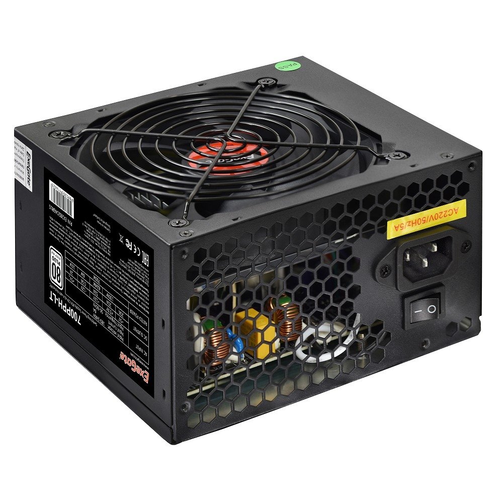 Блок питания ExeGate 700PPH-LT-OEM, 700 Вт, ATX, 80 PLUS, APFC