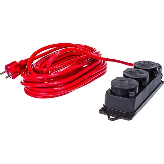 Удлинитель PowerCube PC-3G-3B-10(IP), 10м, 16А, IP54