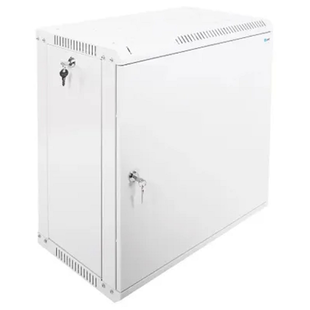 Шкаф коммутационный настенный ЦМО ШРН-Э-12.350.1, 12U, 600×350 мм, дверь металл, серый
