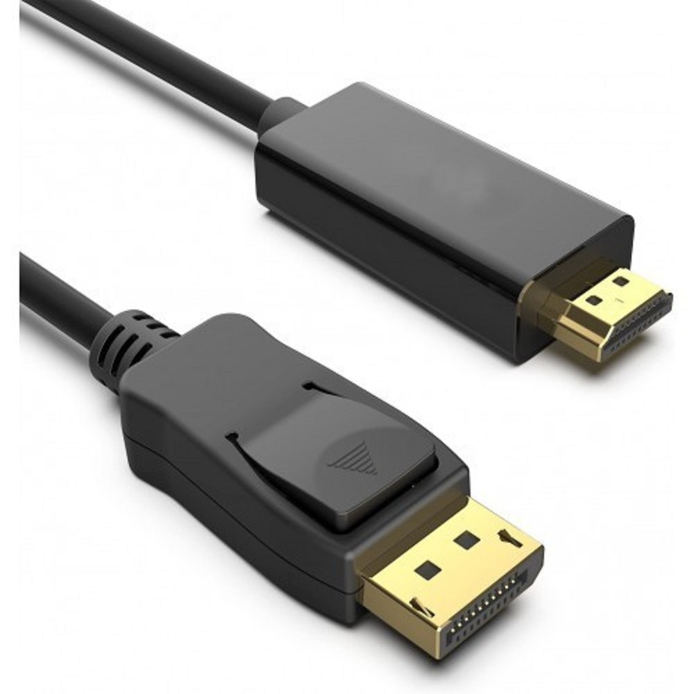 Кабель-адаптер KS-is KS-744-3, DisplayPort(M)→HDMI(M), 3м