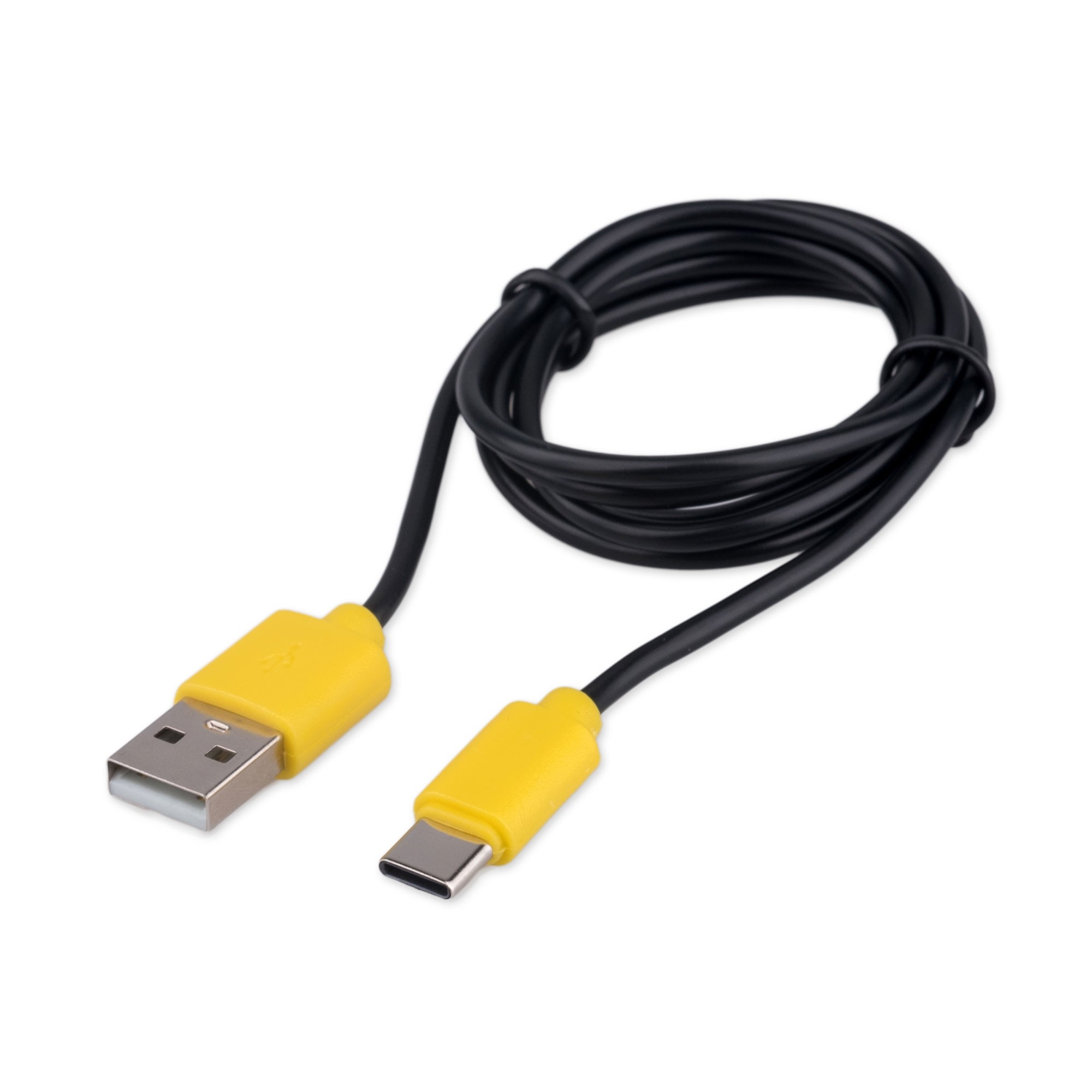 Кабель USB Гарнизон GCC-USB2-AMCM-1M-BY, USB-A — USB Type-C, 1 м, чёрный